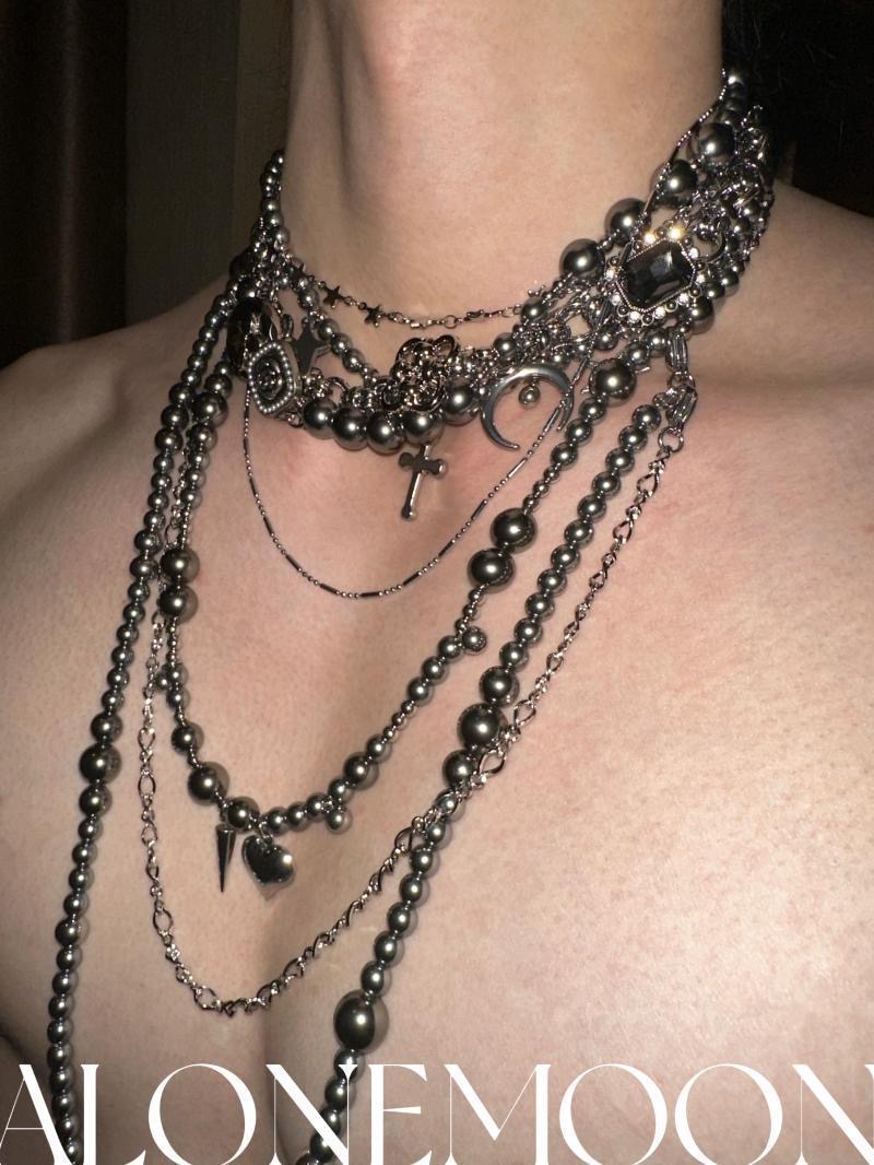 Body Jewelry Necklace - Original Heavy Industry Titanstahl-Körperkette, Jeans-Körper, Kleidungszubehör,