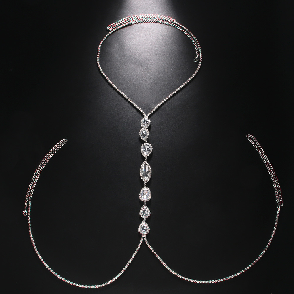 Mode Sexy Wasser Tropfen Halsk – Body Jewelry Necklace Bewertung und Preis