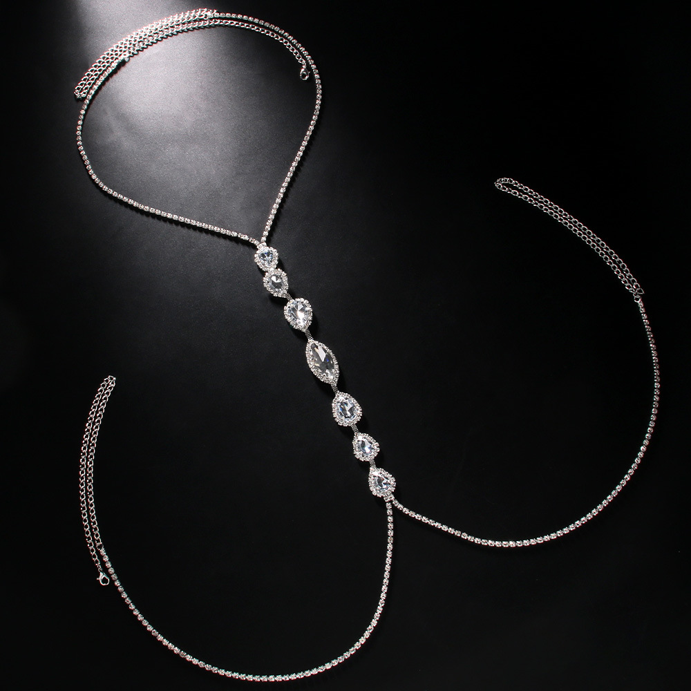 Mode Sexy Wasser Tropfen Halsk – Body Jewelry Necklace Bewertung und Preis