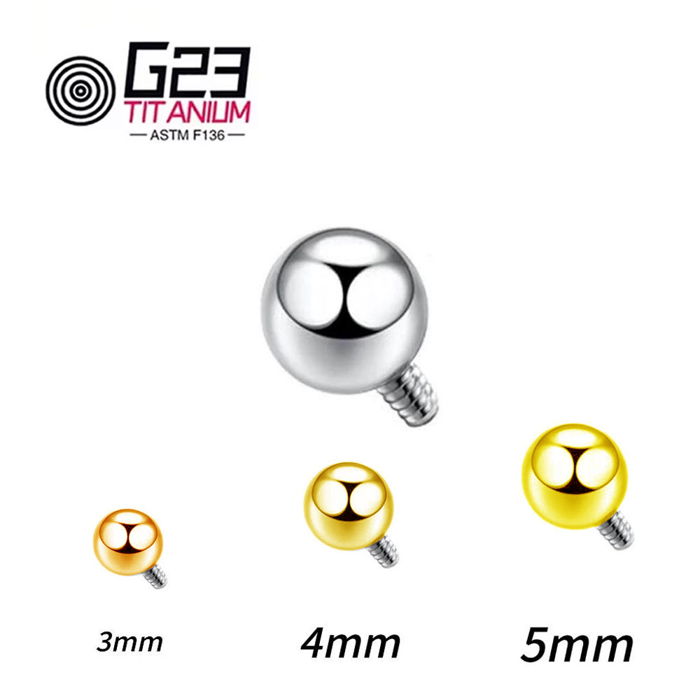 Großhandel 10/50 Stück Titan 1 – Body Jewelry Replacement Ball Bewertung und Preis