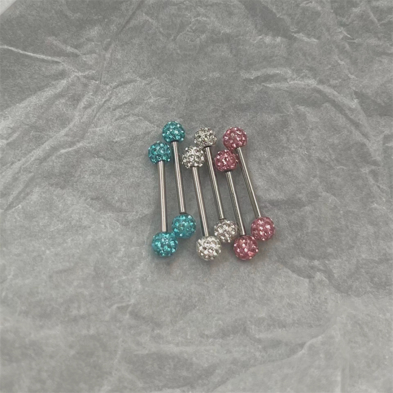 Titan-Stahl Zungenpiercing Fun – Body Jewelry Replacement Ball Bewertung und Preis