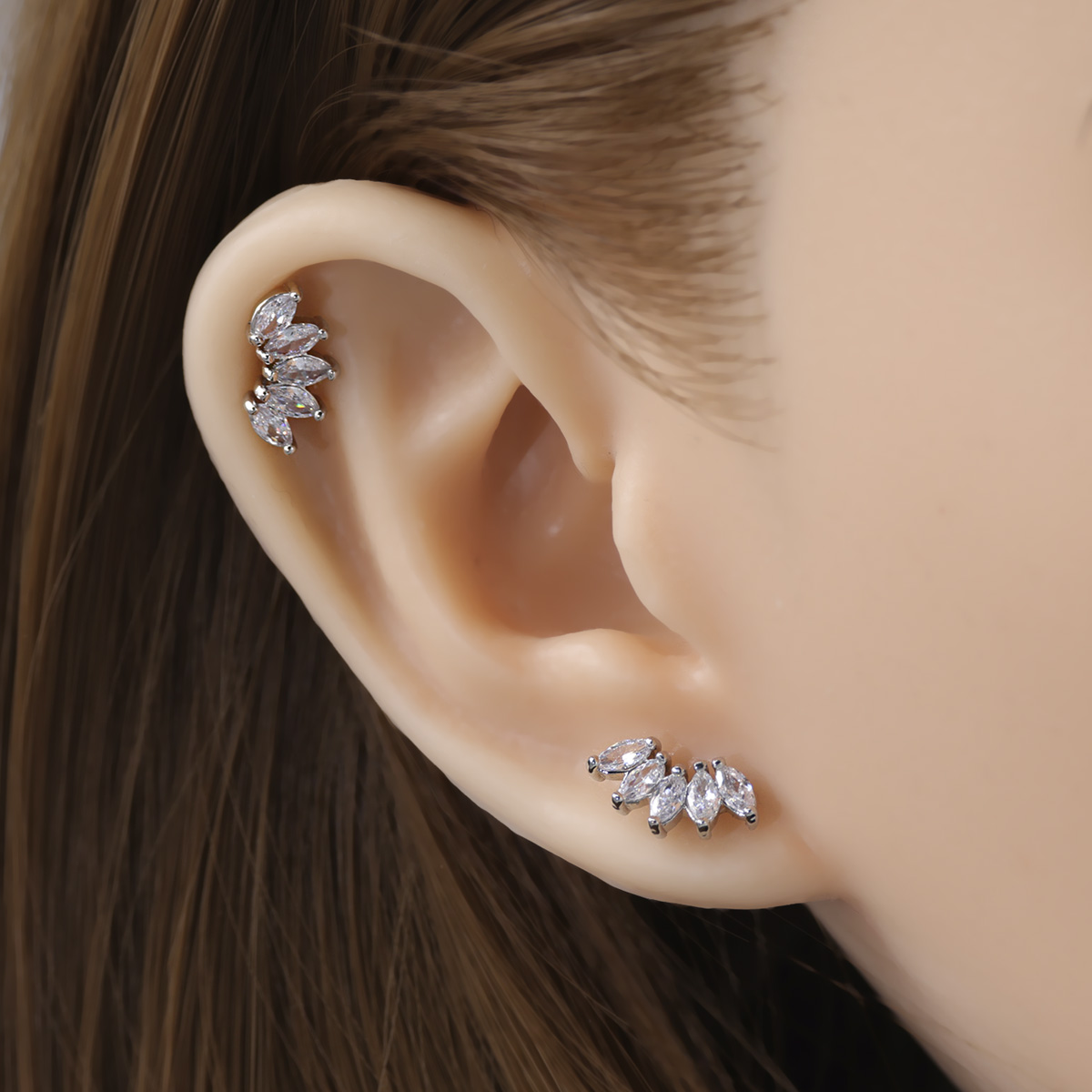 2 stücke Knorpel Ohrringe Ohr  – Body Jewelry Surgical Steel Bewertung und Preis