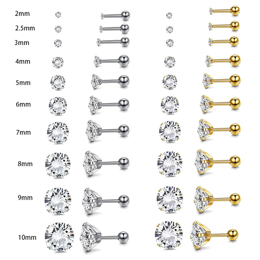 1 Paar Chirurgenstahl Fang Run – Body Jewelry Surgical Steel Bewertung und Preis
